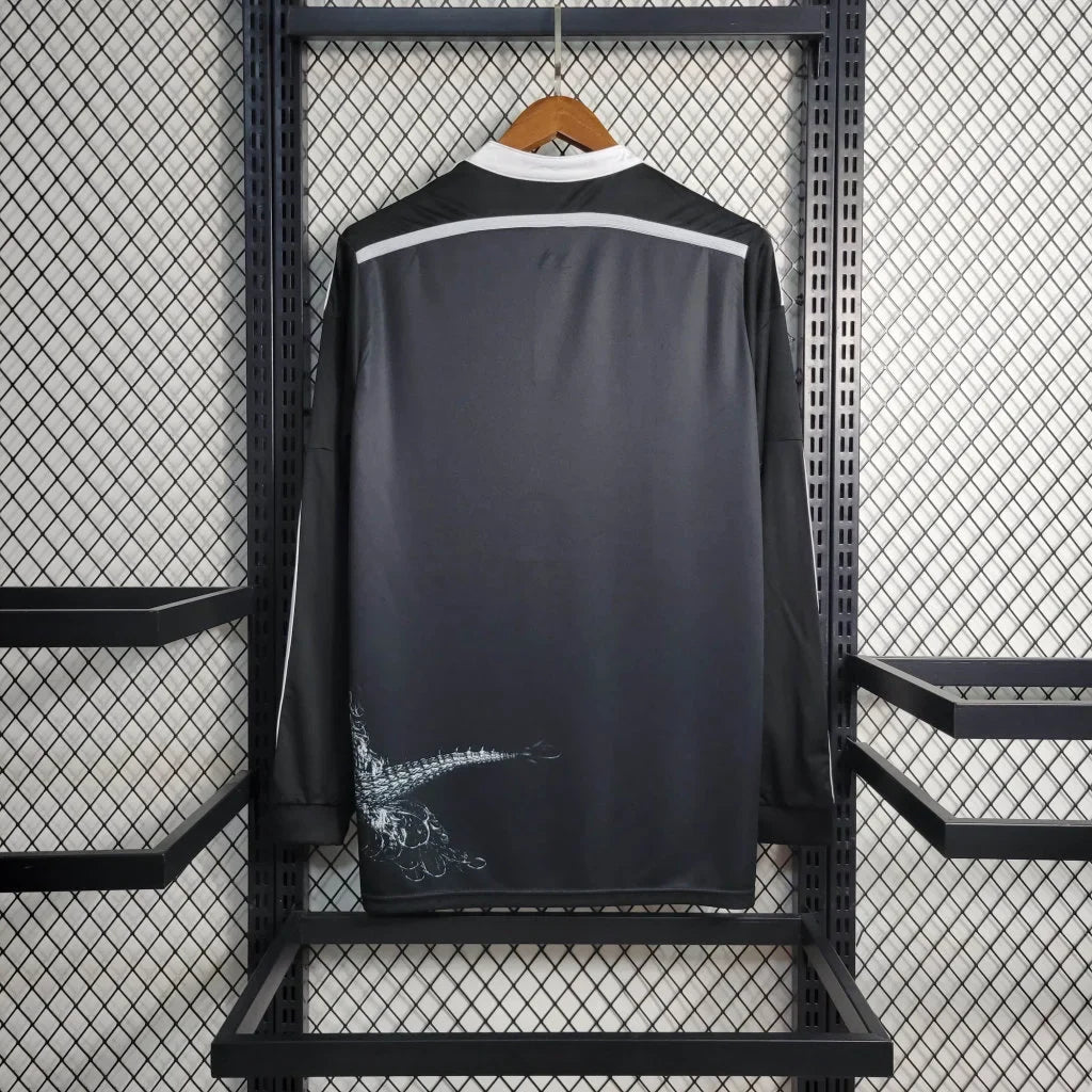 Maglia da trasferta Real Madrid retrò 2014-2015 a manica lunga