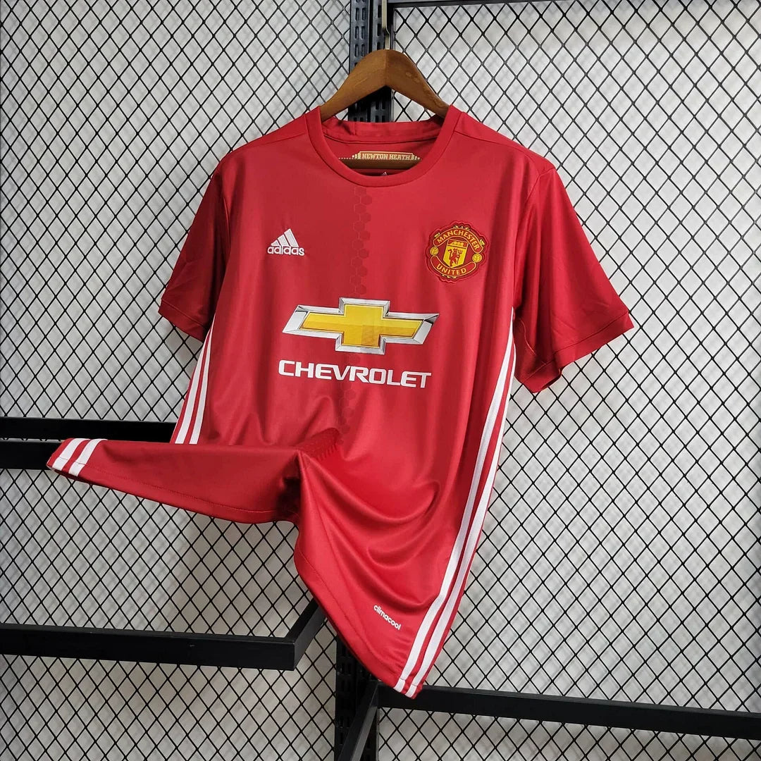 Maillot Rétro Domicile Manchester United 2017/2018