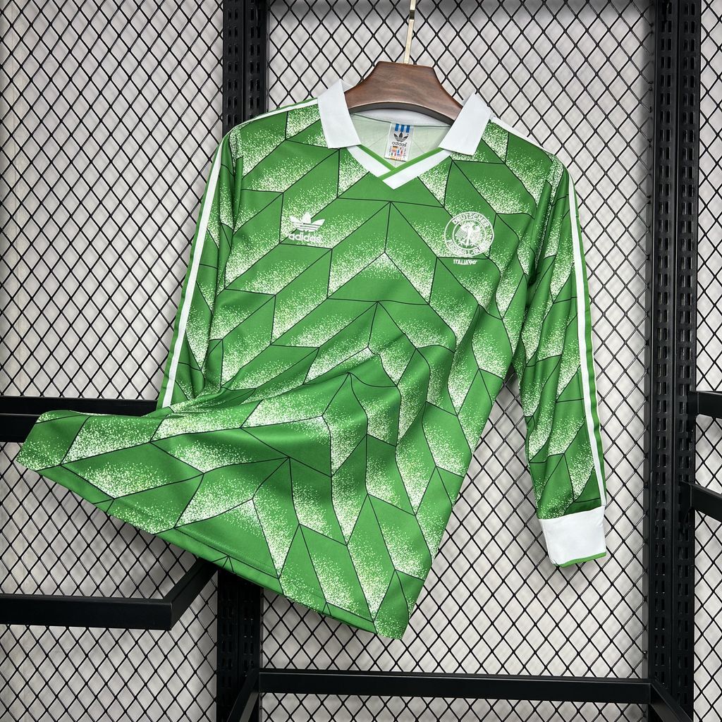 Maglia Trasferta Germania Retrò 1990 Manica Lunga