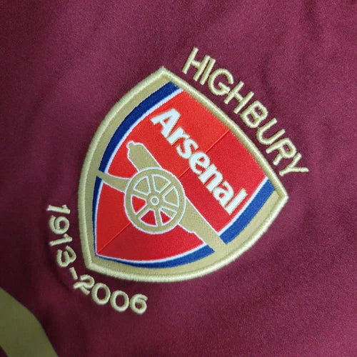 Maglia Home Arsenal Retrò 2005-2006 Maniche Lunghe