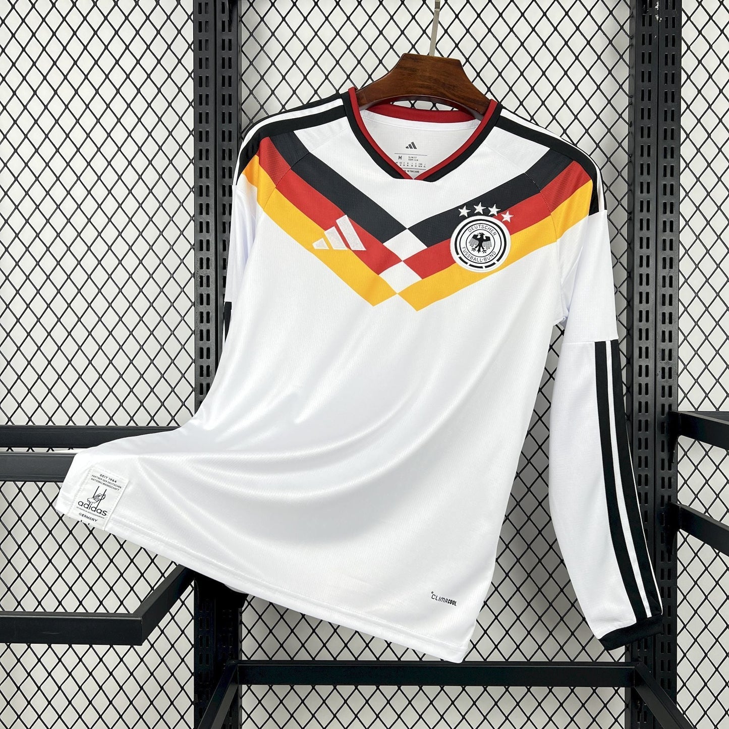 Maglia Manica Lunga Versione Tifoso Nazionale Tedesca Mondiale 2026