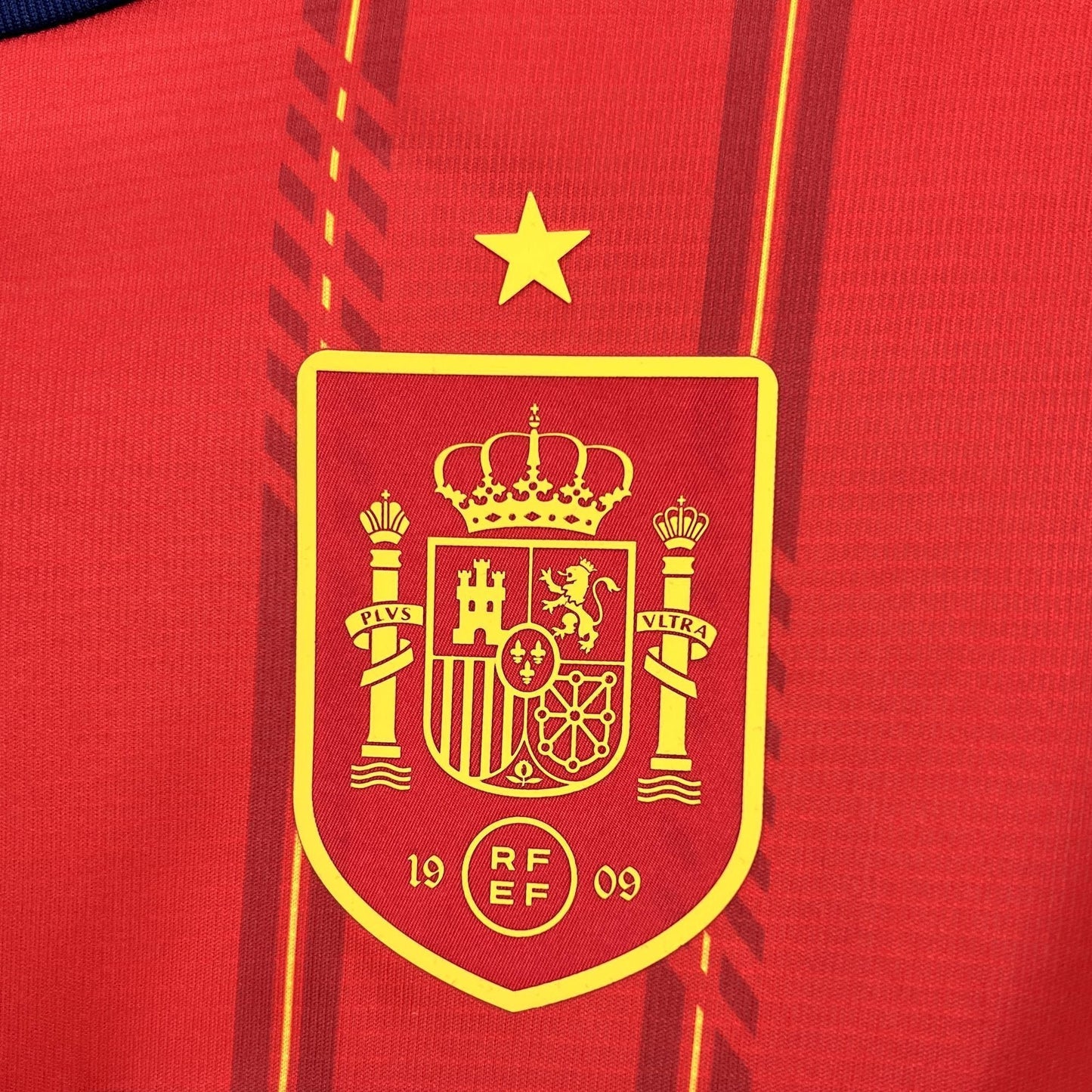 2026 Spagna Maglia Home Mondiale Maniche Lunghe Versione Fan