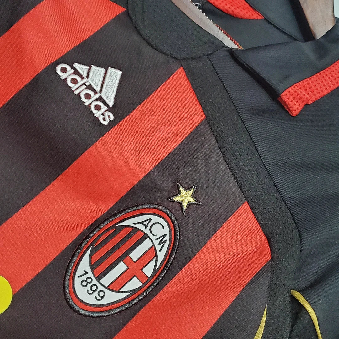 Maillot Domicile Rétro AC Milan 2006/2007