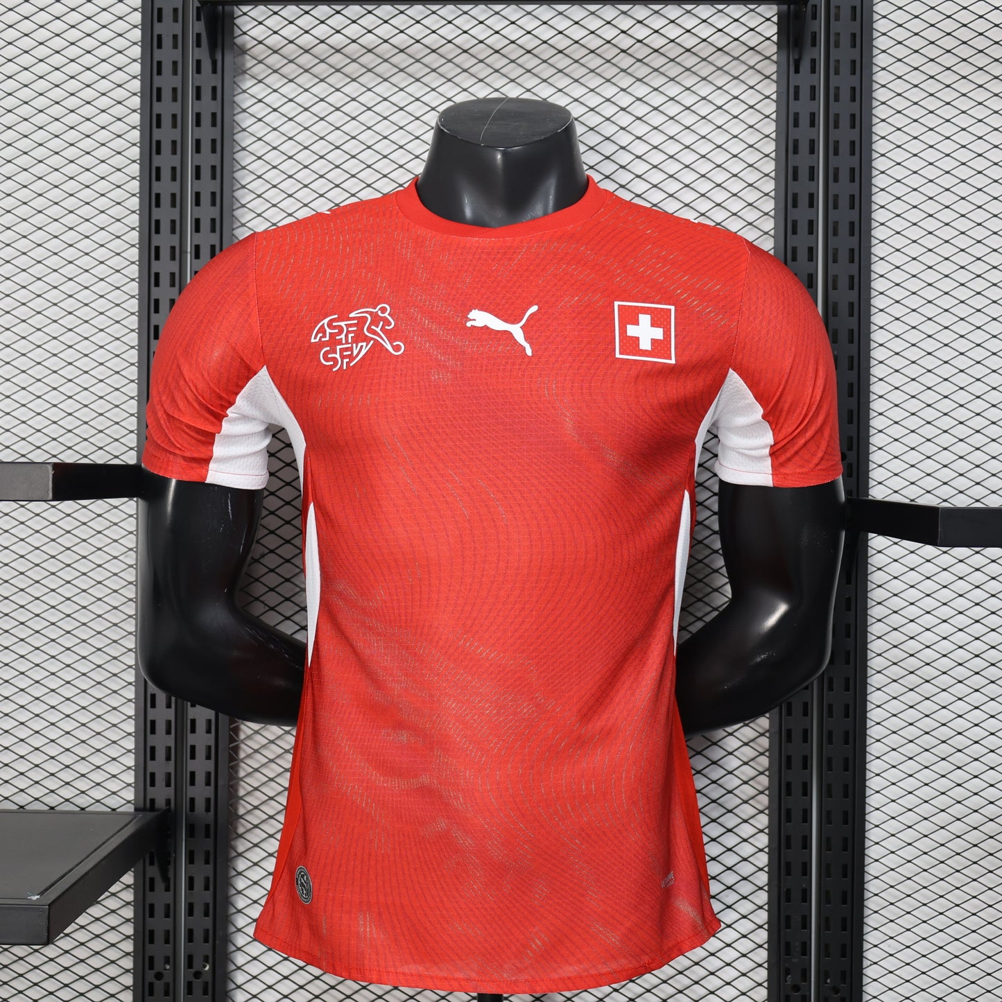 Versione Giocatore Maglia Svizzera Mondiale 2026