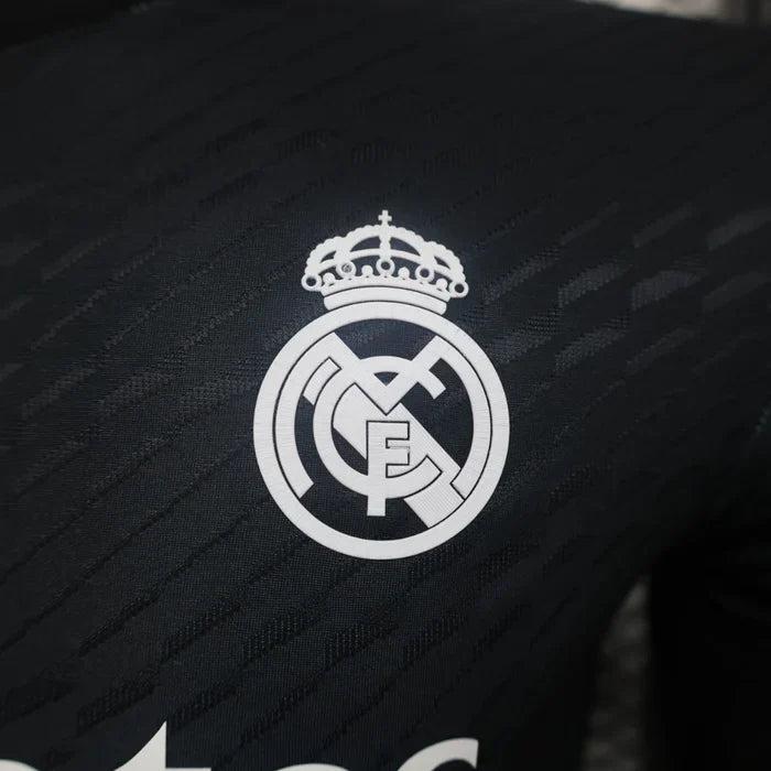Real Madrid x Y3 Maillot Noir 2024/2025 Quatrième tenue