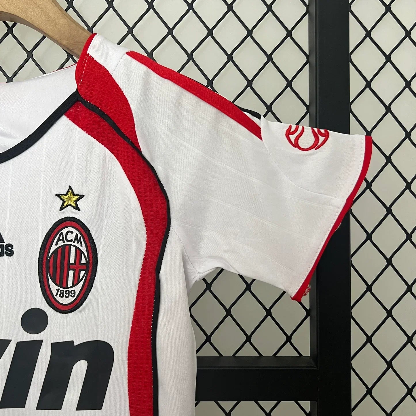 Maillot Rétro Extérieur AC Milan 2006/2007 Taille Enfant