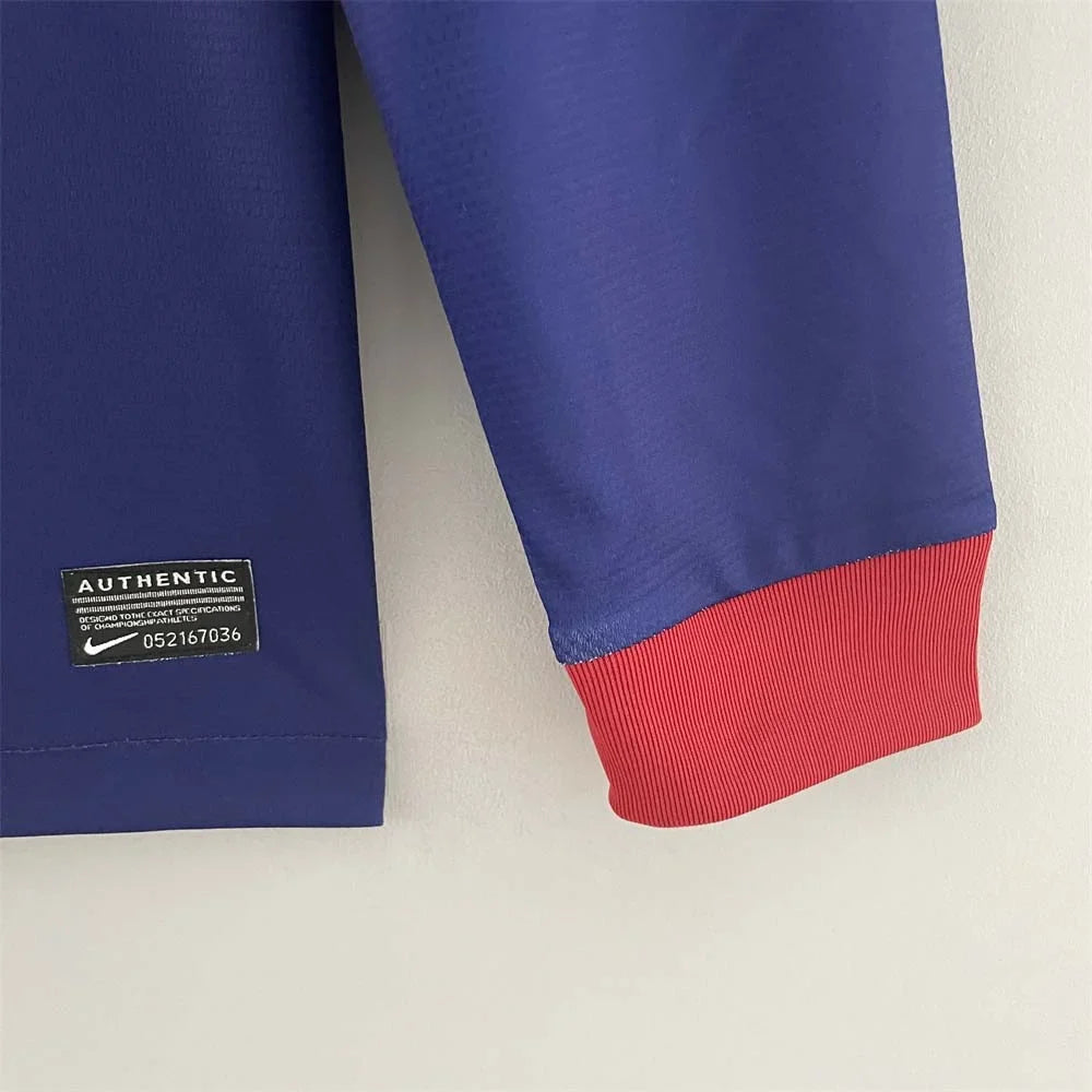 Maglia retrò Barcellona Home 2012-2013 a manica lunga