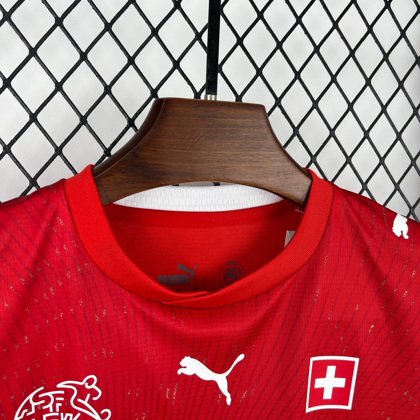 2026 Svizzera Maglia Home Coppa del Mondo Taglia Bambino