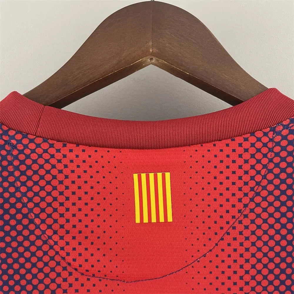 Maglia retrò Barcellona Home 2012-2013 a manica lunga