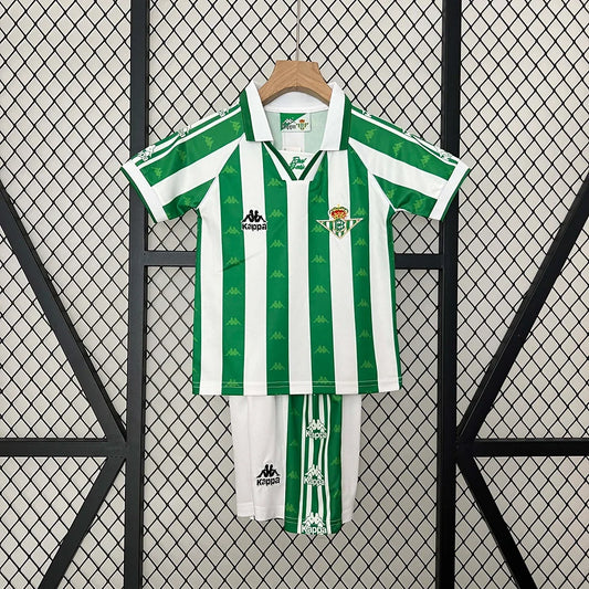 Divisa casa Real Betis retrò 1995/1997 Taglia bambino