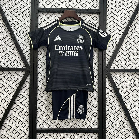 Divisa Trasferta Real Madrid 2025/2026 Taglia Bambino