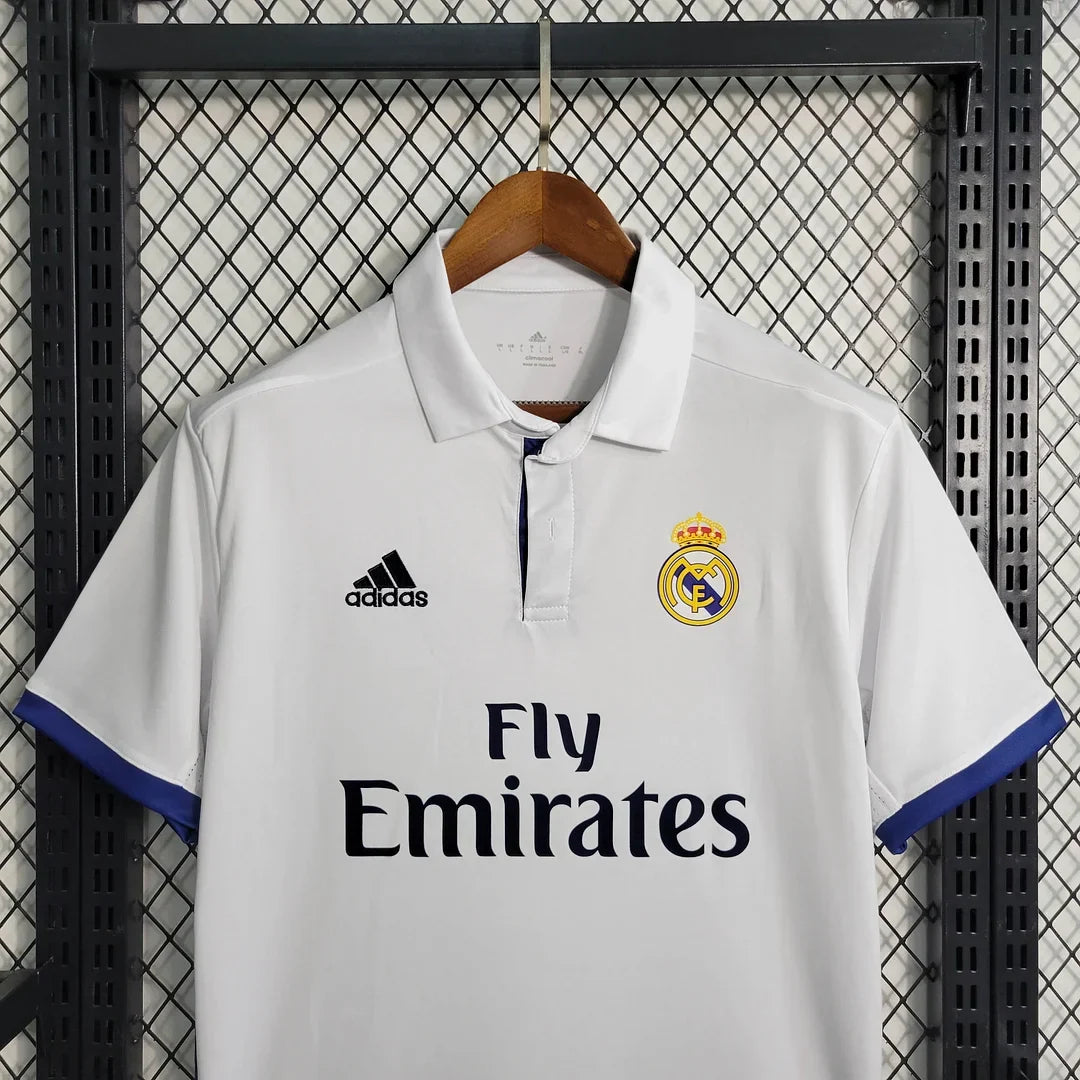 2016/2017 Retro Real Madrid Home Jersey