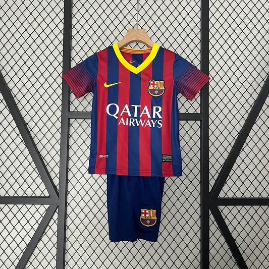 Completo Casa Barcellona Retrò 2013/2014 Taglia Bambino
