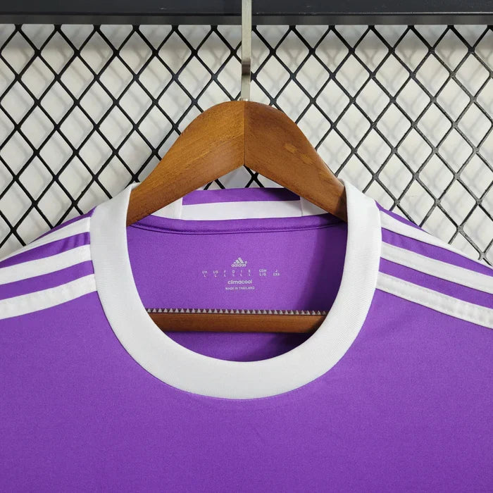 Maglia Real Madrid Retro 2016-2017 Trasferta Manica Lunga