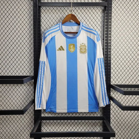 Maillot Domicile Manches Longues Argentine 2024