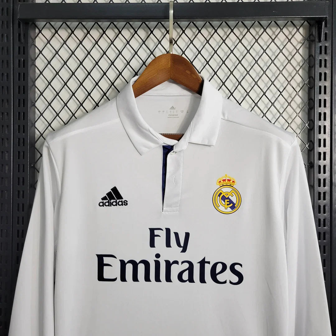 Maglia retrò Home Real Madrid manica lunga 2016/2017