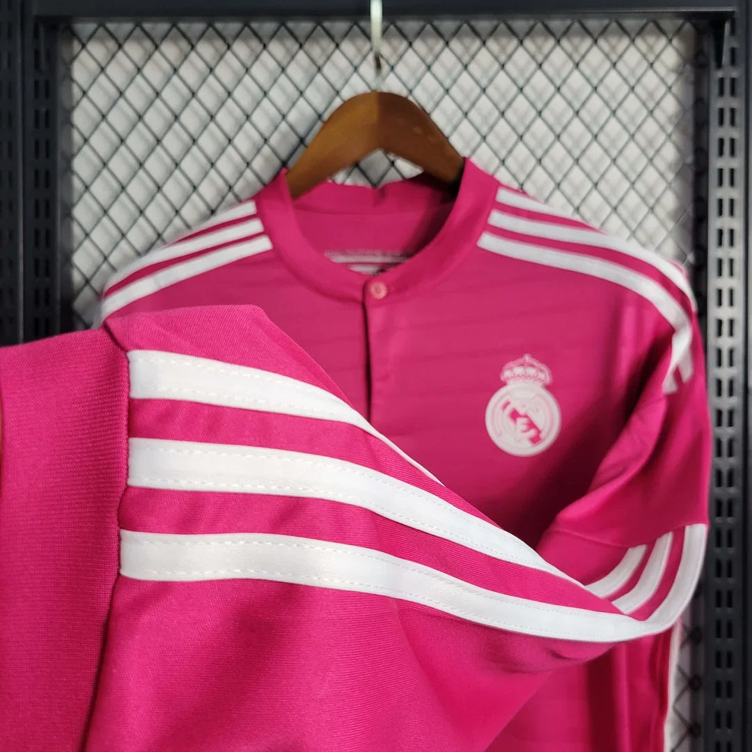 Maillot Extérieur Manche Longue Rétro Real Madrid 2014-2015