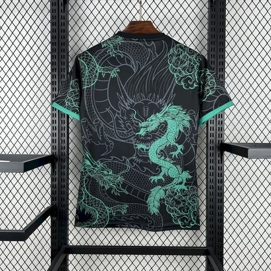Maillot Real Madrid "Dragon Émeraude" Édition Limitée