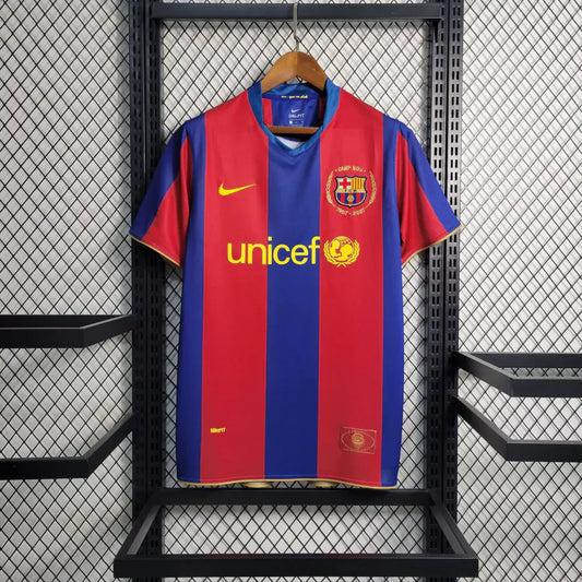 Maillot Domicile Rétro Barcelone 2007-2008
