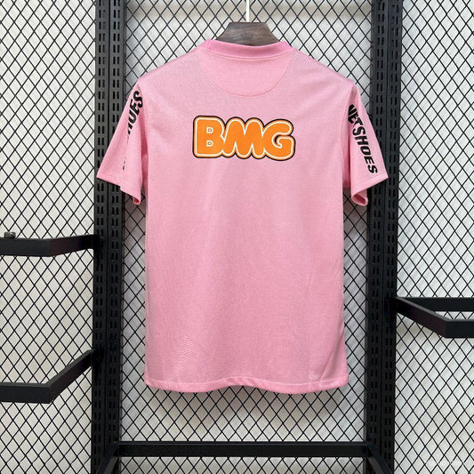Maglia da casa Retro Santos 2012 Rosa in edizione limitata