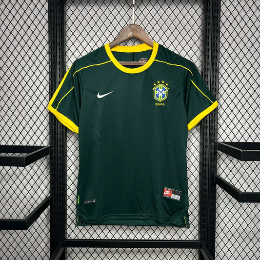 Maglia da portiere Brasile Home Rétro 1998