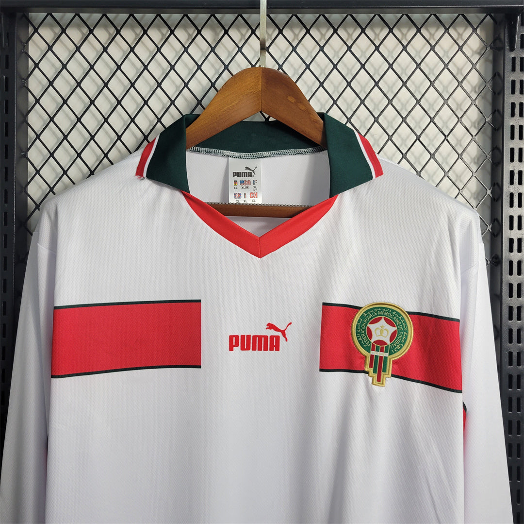 1998 Retro Morocco Away Long Sleeve