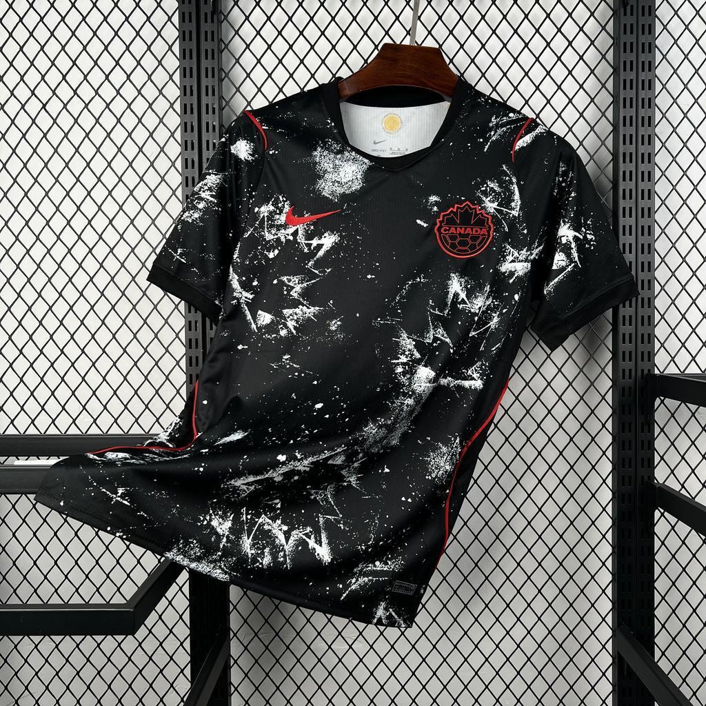 Maglia Canada Trasferta Coppa del Mondo 2026 Versione Fan
