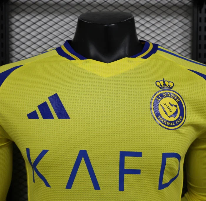 Maillot Domicile Manches Longues Al Nassr 2024/2025