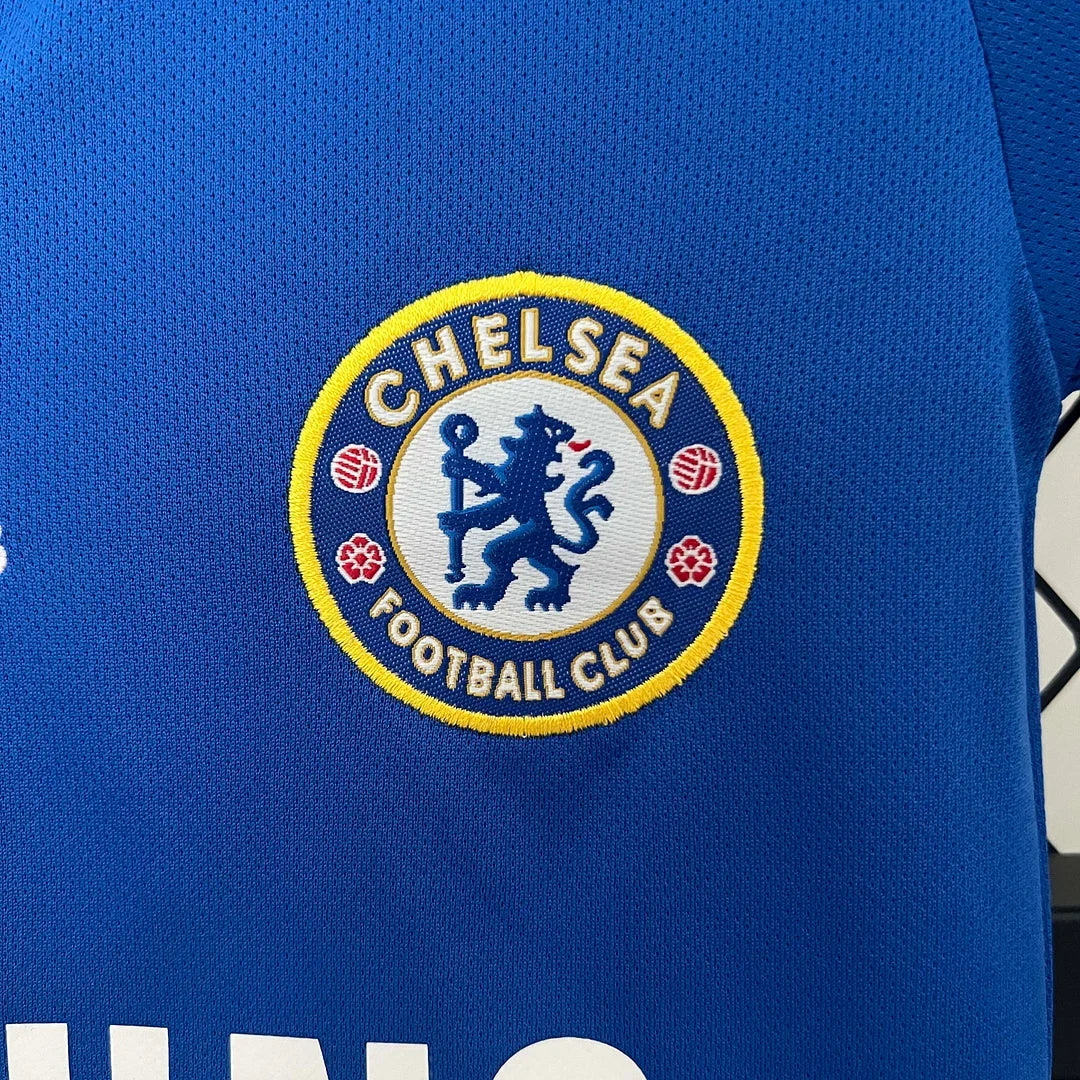 2008-2009 Retro Chelsea Champions League Final Home Kit Kids Size