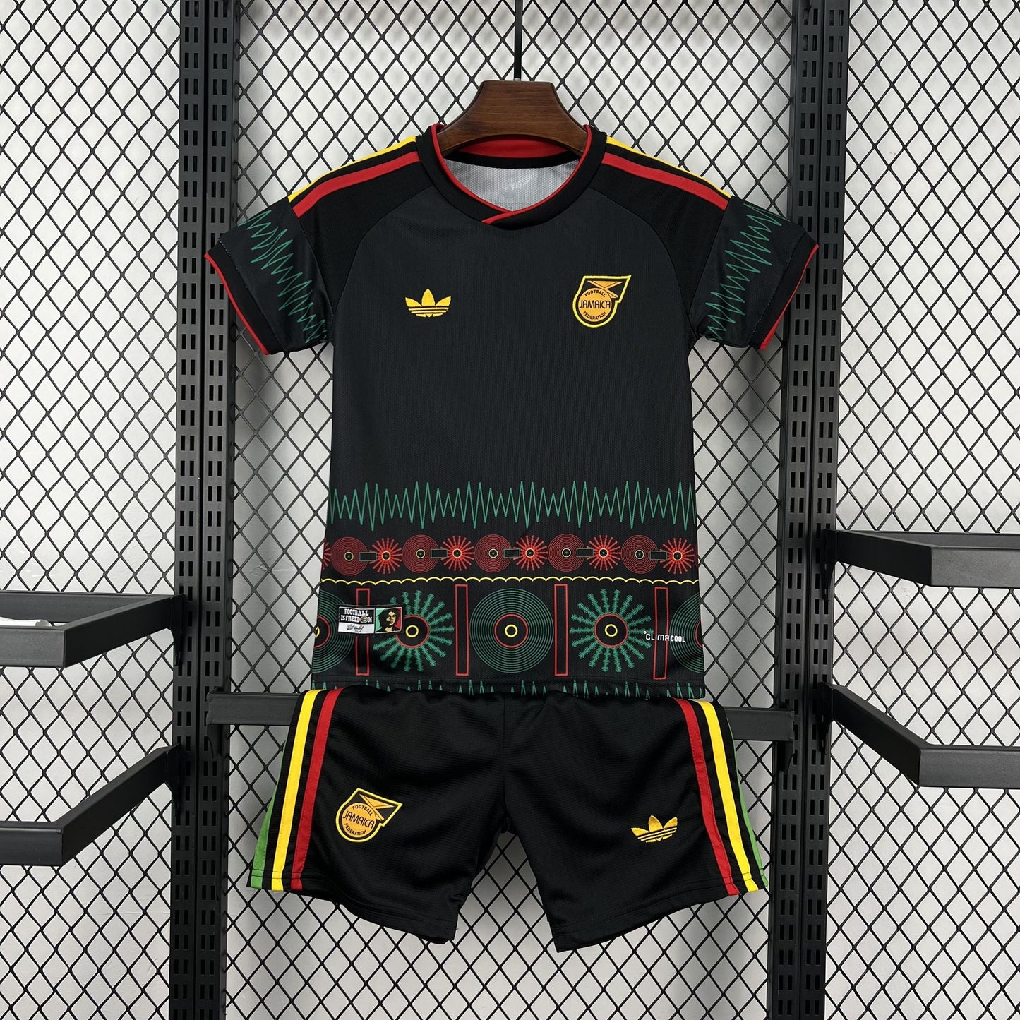 Maglia Jamaica Trasferta Mondiali 2026 Taglia Bambino