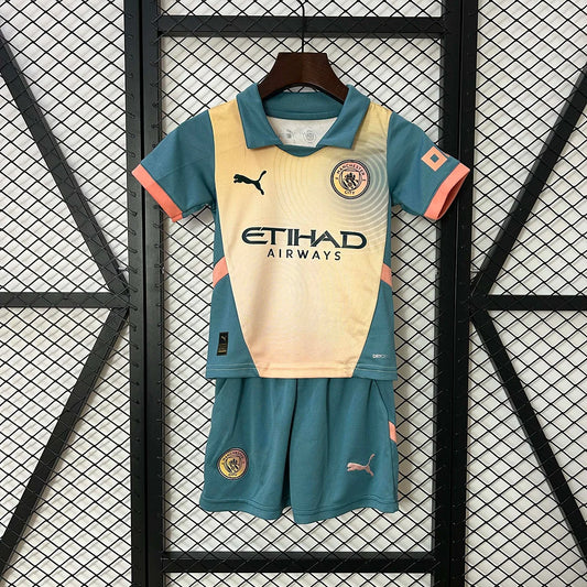 2024/2025 Manchester City Quarta Divisa Trasferta Taglia Bambino