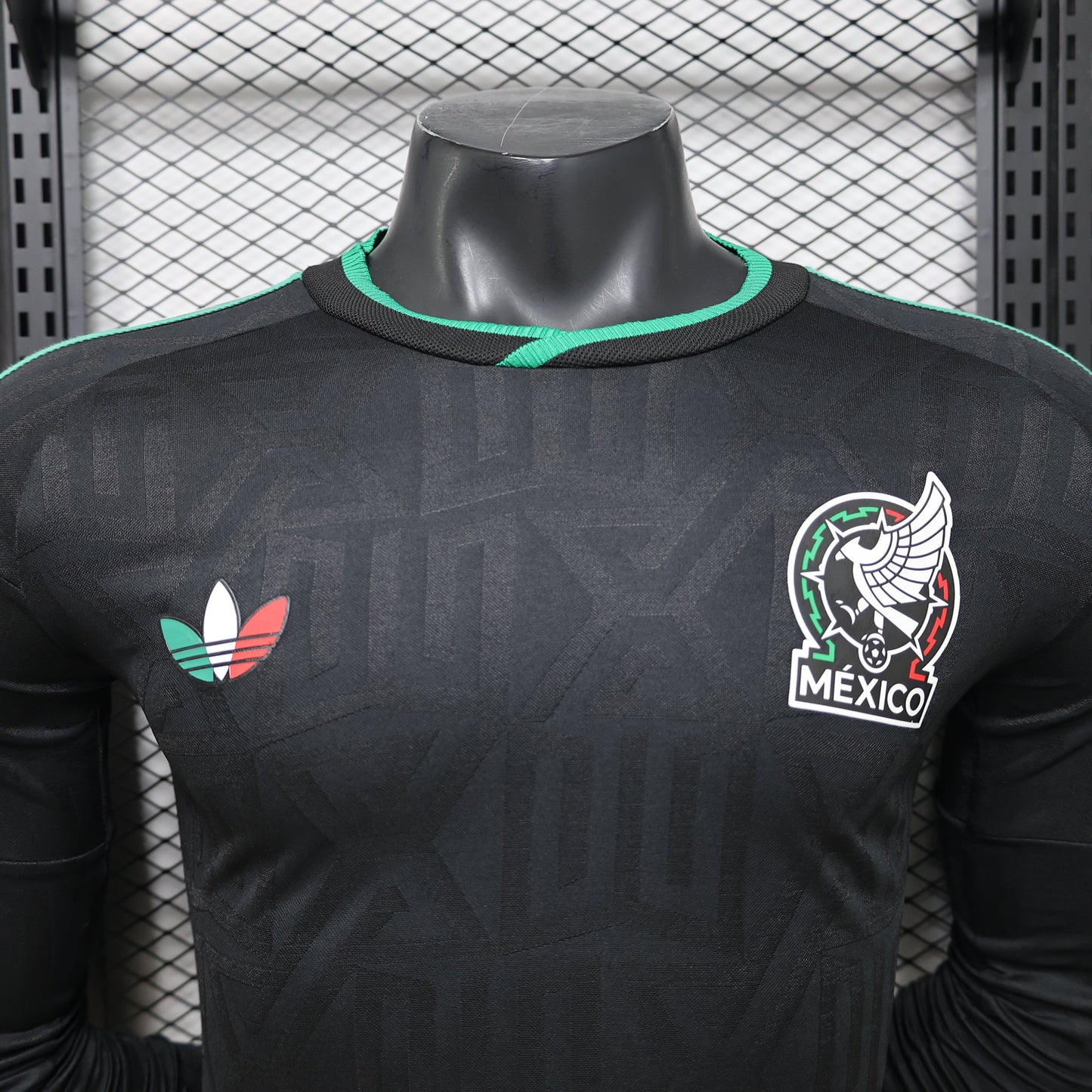 Divisa da gara a maniche lunghe "Player Version" Messico 2026 per la terza maglia della Coppa del Mondo