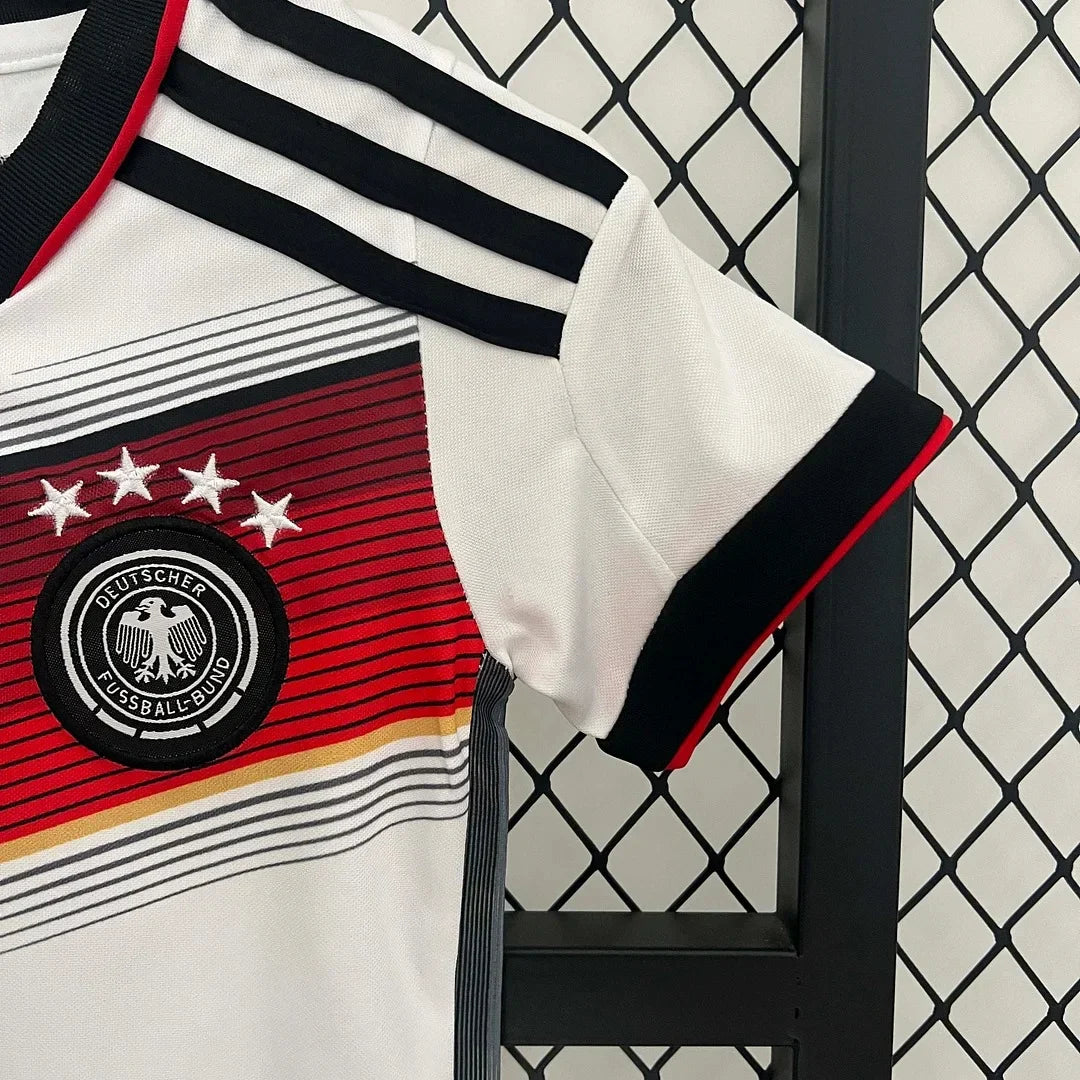 Maglia retrò Germania Home 2014 Taglia Bambino