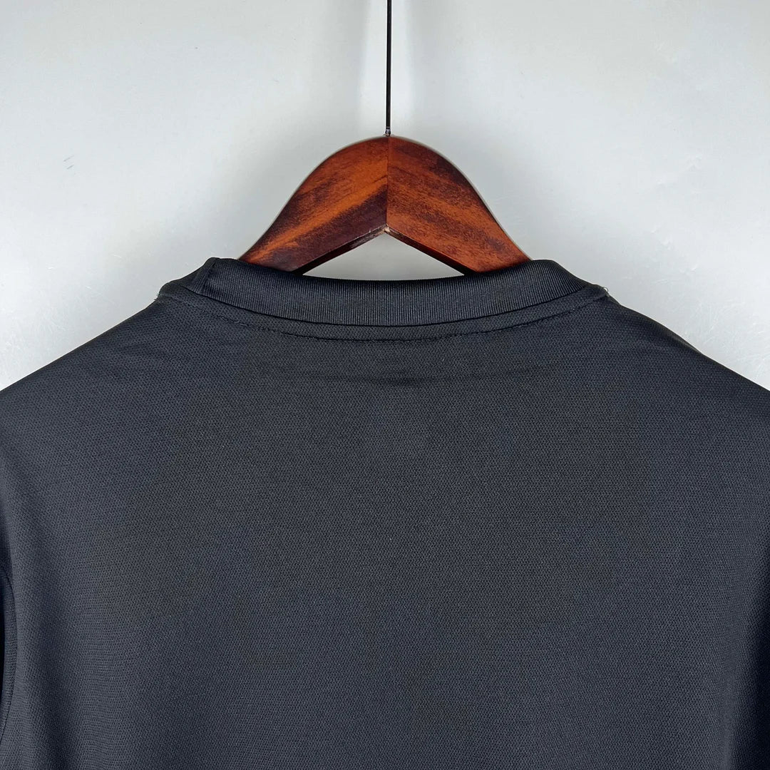 Maglia da trasferta a maniche lunghe Real Madrid 2017/2018 in stile retrò
