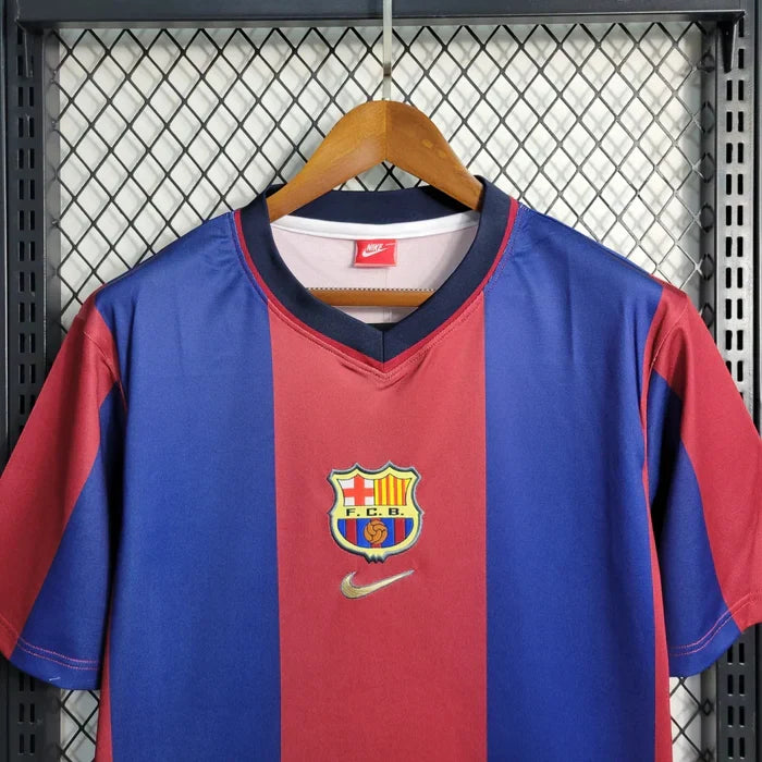 Maillot Rétro Domicile Barcelone 1998-1999
