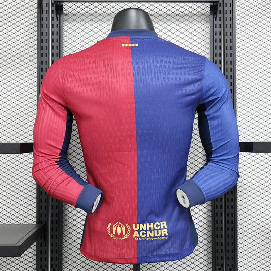 Kit Casa Barcellona 2024/2025 Manica Lunga