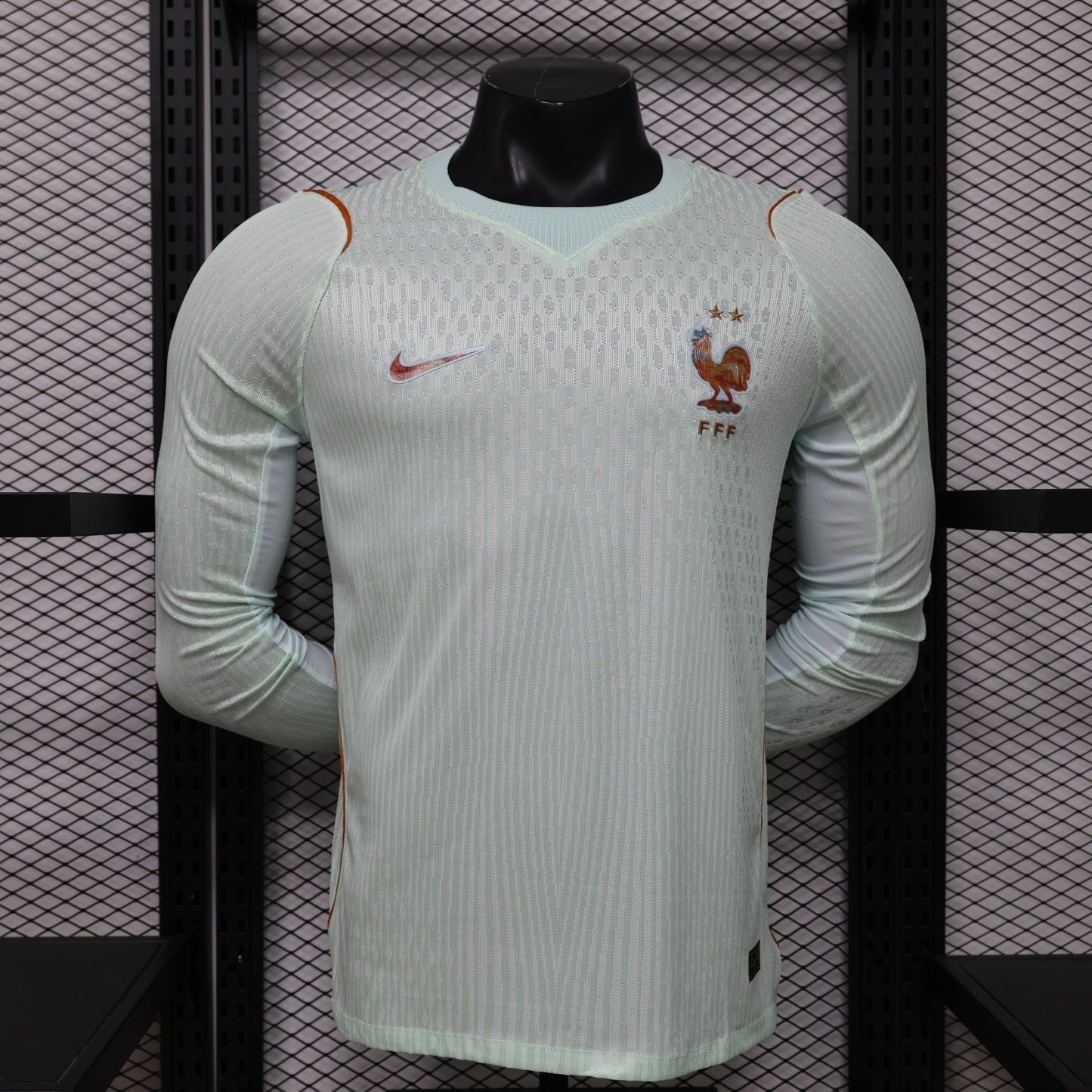 Maglia versione giocatore a maniche lunghe da trasferta della Francia per i Mondiali 2026