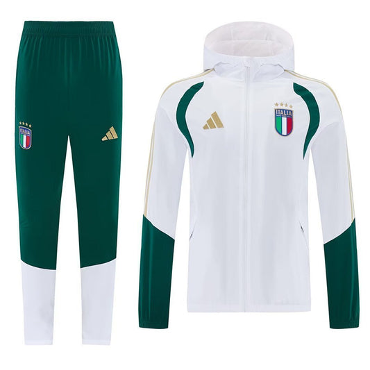 Tuta verde e bianca Italia