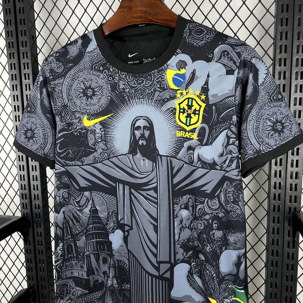 Brazil "Jesus" Limited Jersey Fan Version