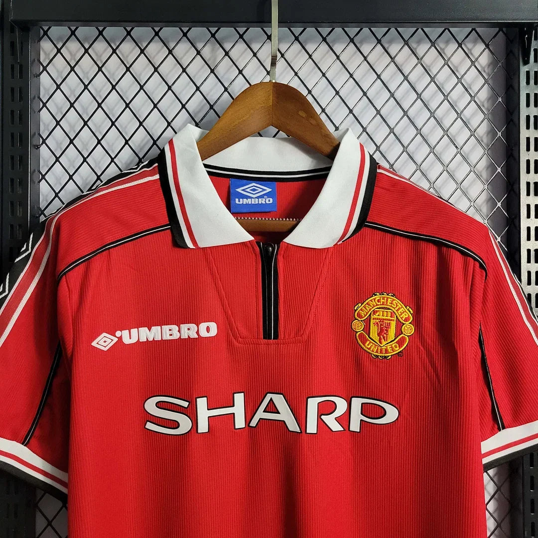Maillot rétro domicile Manchester United 1998/1999