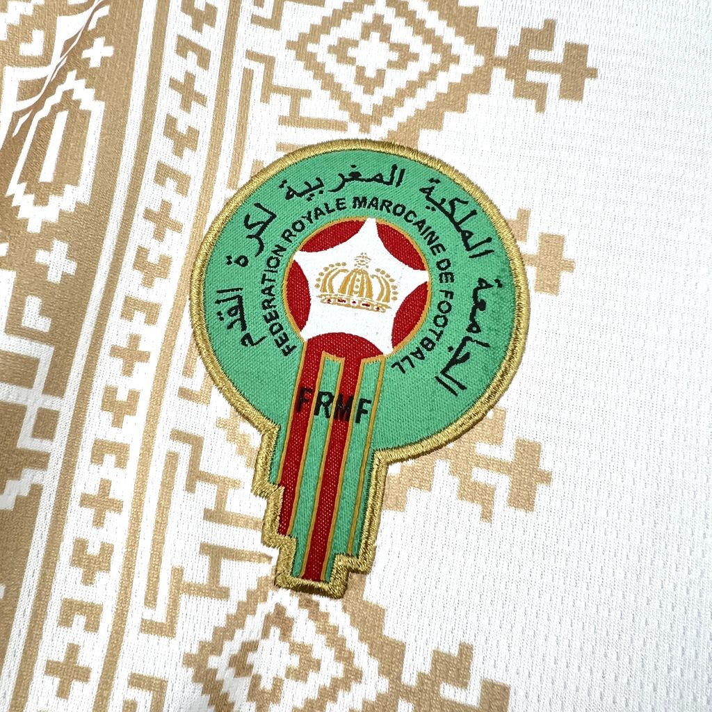 Maglia Versione Tifoso della Nazionale Marocchina da Trasferta per i Mondiali 2026