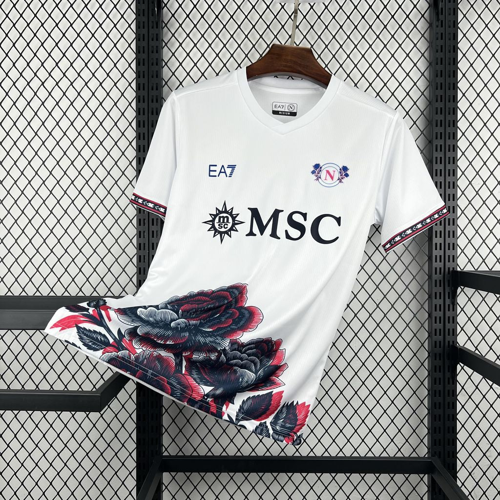 Maillot en édition limitée Napoli « Bianco Fiorito »