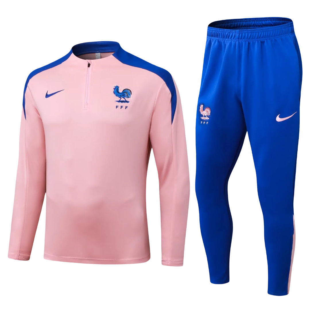 Survêtement rose et bleu France