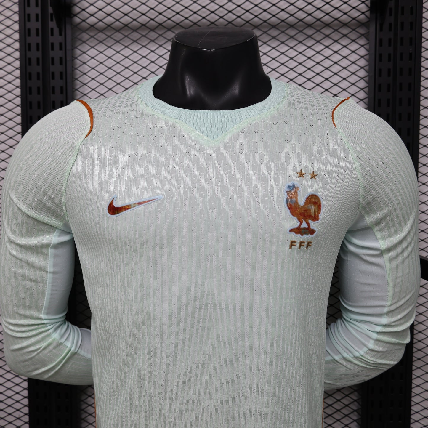 Maglia versione giocatore a maniche lunghe da trasferta della Francia per i Mondiali 2026