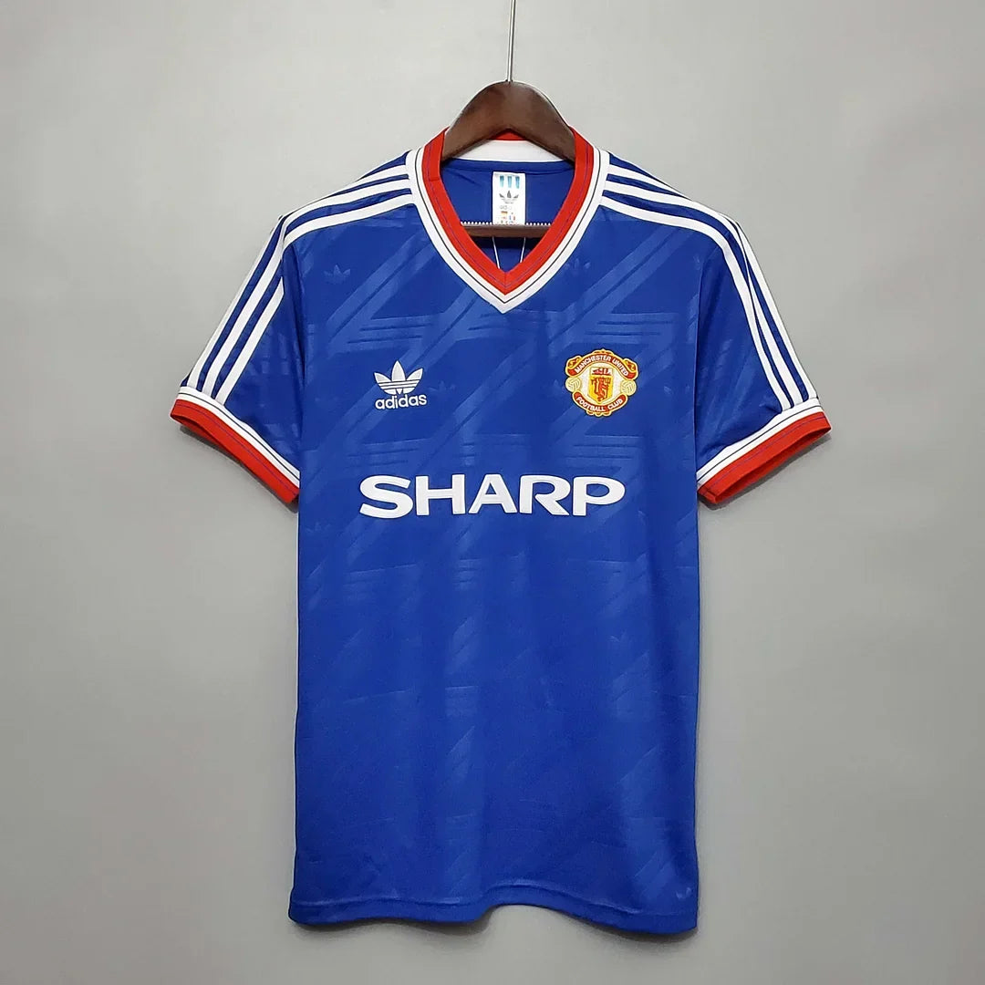Troisième maillot extérieur rétro Manchester United 1986/1988