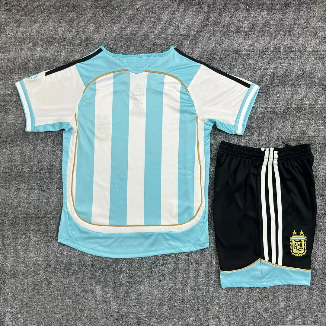 Maglia da Calcio Argentina retrò 2006 per Bambino
