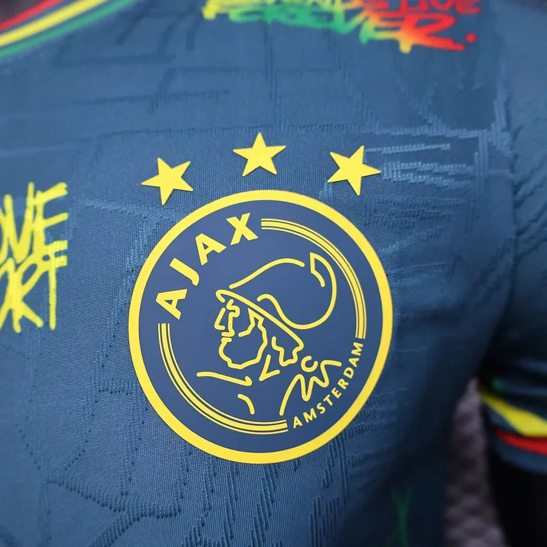 Maillot vert "Bob Marley" en édition limitée de l'Ajax