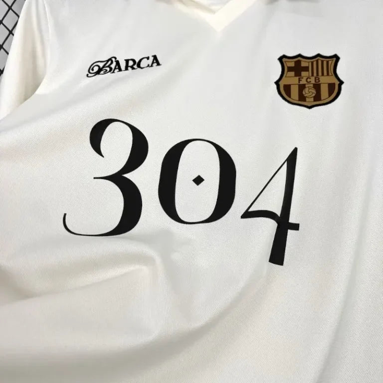 Maillot limité blanc Lamine Yamal du FC Barcelone