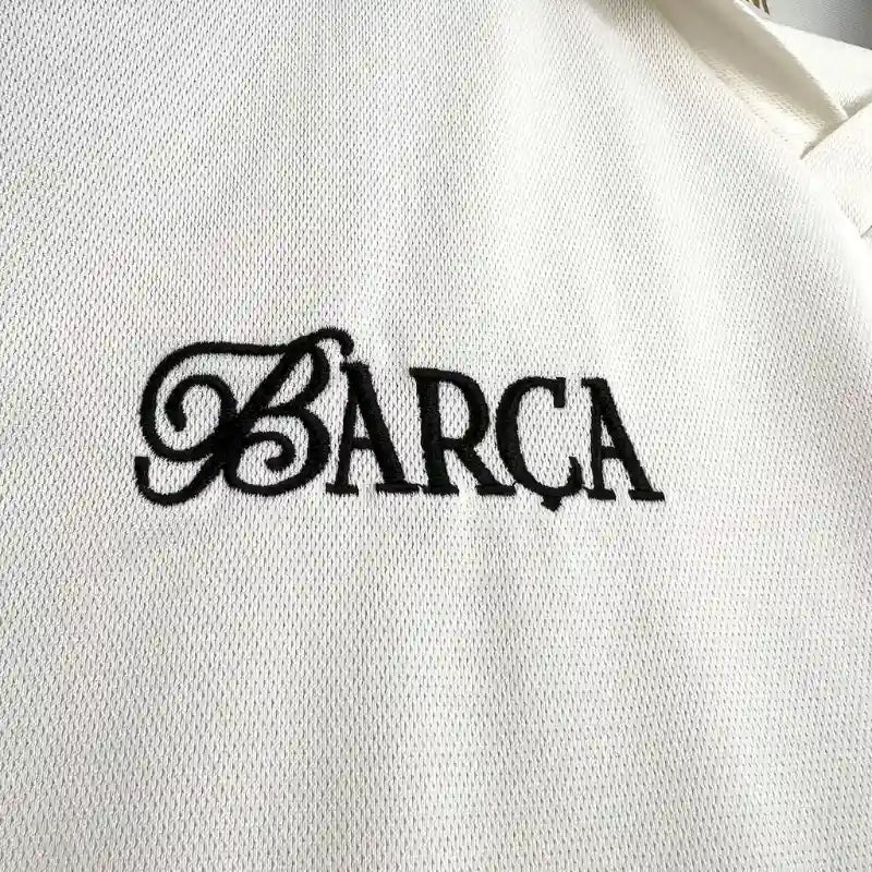 Maillot limité blanc Lamine Yamal du FC Barcelone
