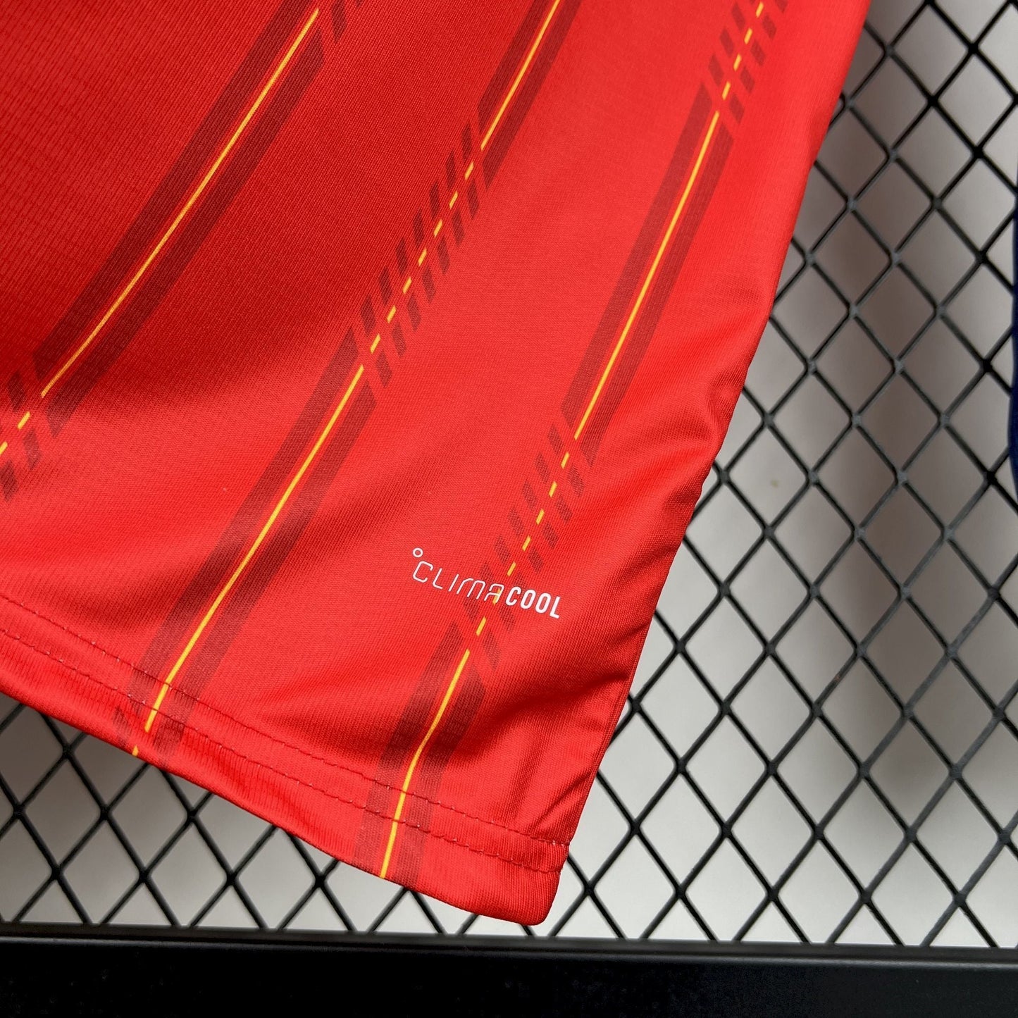 2026 Spagna Maglia Home Mondiale Maniche Lunghe Versione Fan